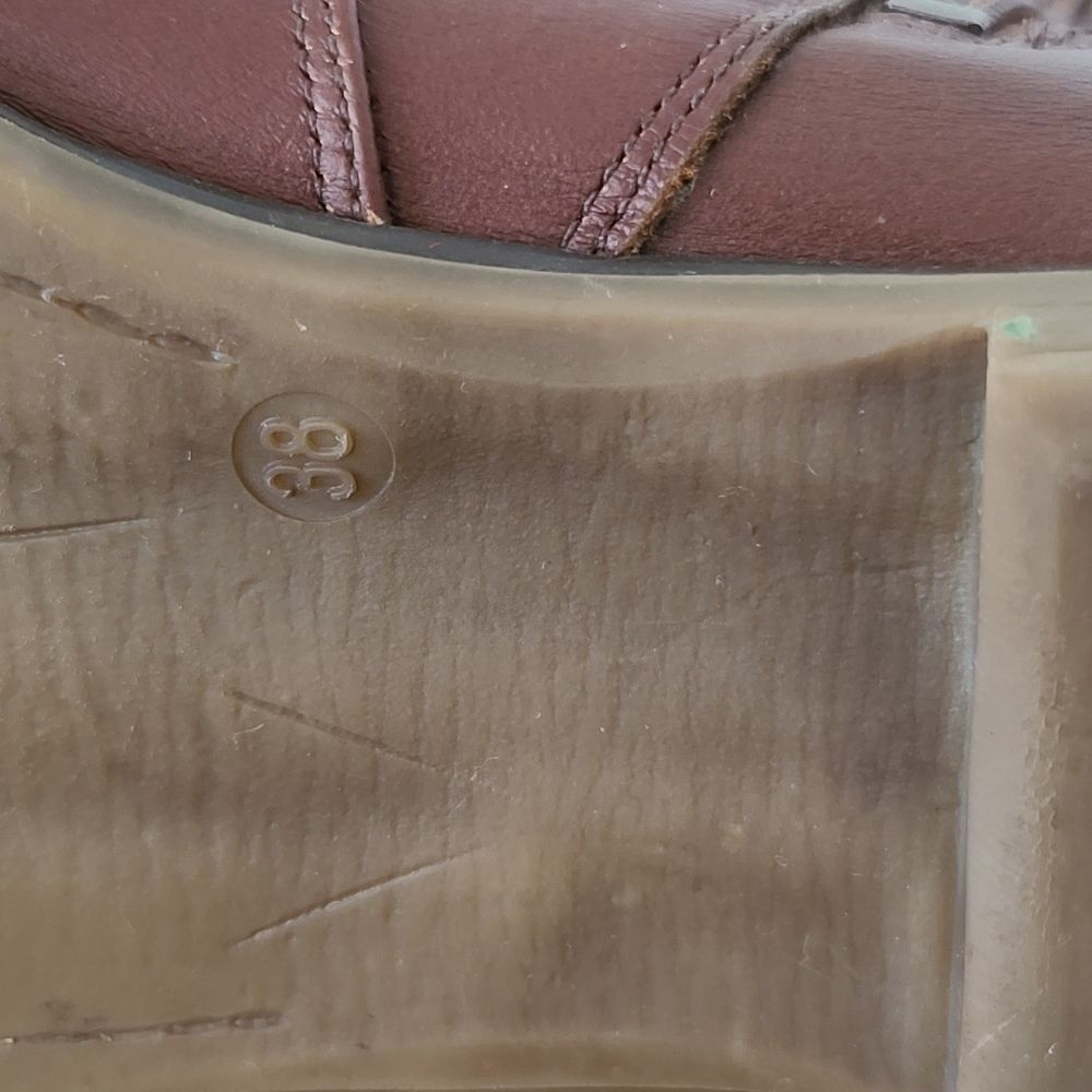 Mussi Leather Camel Tan Brown Riding Boots 7.5 EUC - Picture 7 of 13